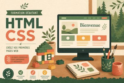 Couverture HTML et CSS - Les bases