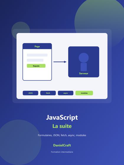 Couverture — JavaScript — La suite