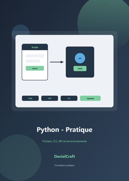 Couverture — Python — Pratique