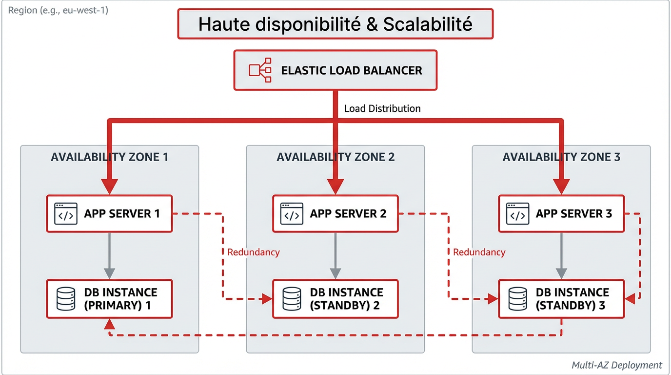 Architectures AWS : haute disponibilité et scalabilité