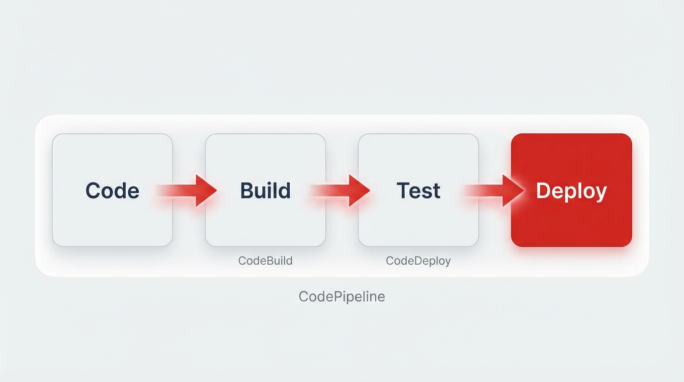 DevOps sur AWS : CI/CD avec CodeCommit, CodeBuild, CodeDeploy et CodePipeline
