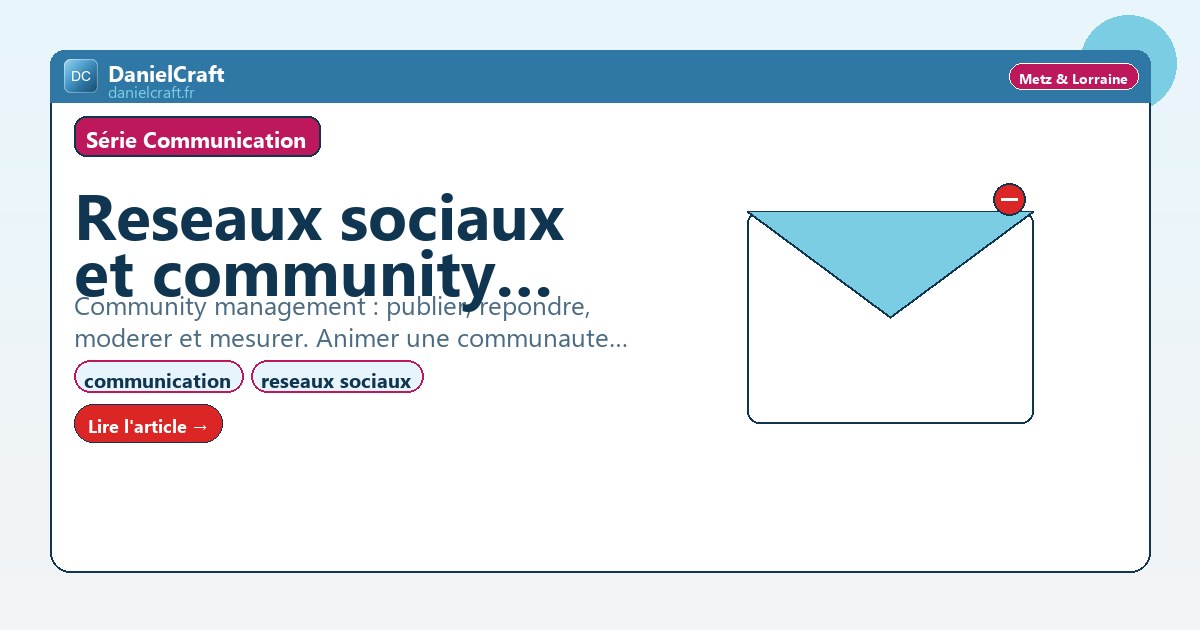 Reseaux sociaux et community management : animer et engager
