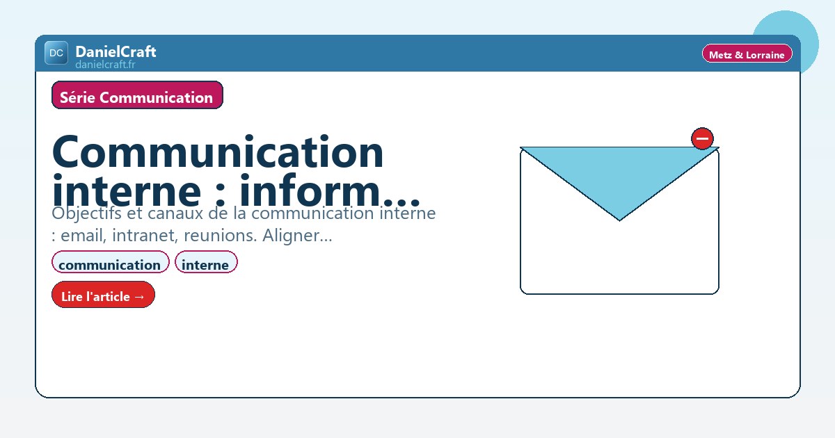 Communication interne : informer et federer