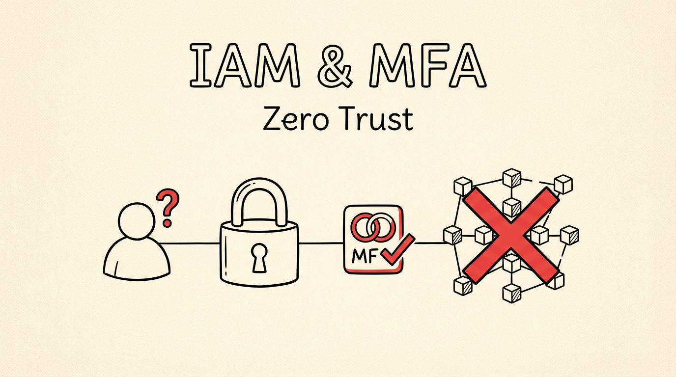 IAM, MFA et Zero Trust : contrôler les accès sans freiner
