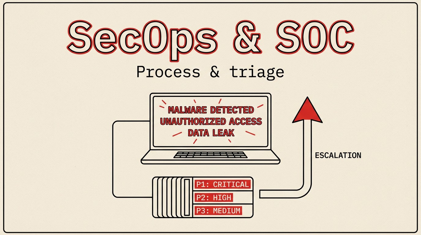 SecOps & SOC : rôles, processus et fonctionnement