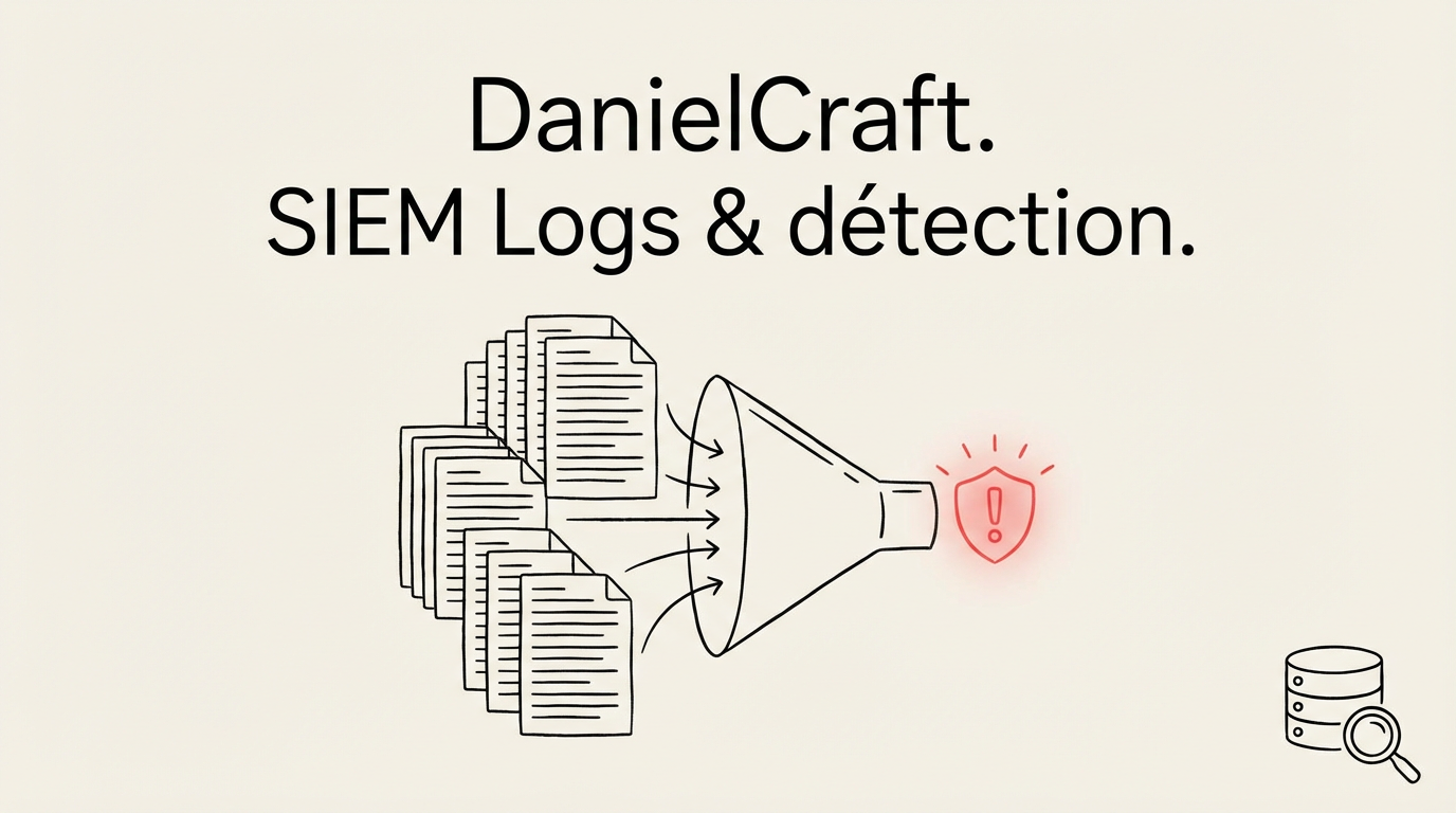SIEM : logs, corrélation et détection (sans se noyer)